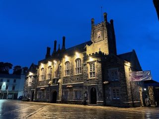 Town Hall at Night
